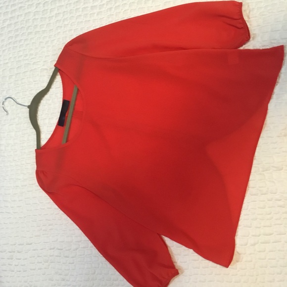 Coral blouse - Picture 5 of 5